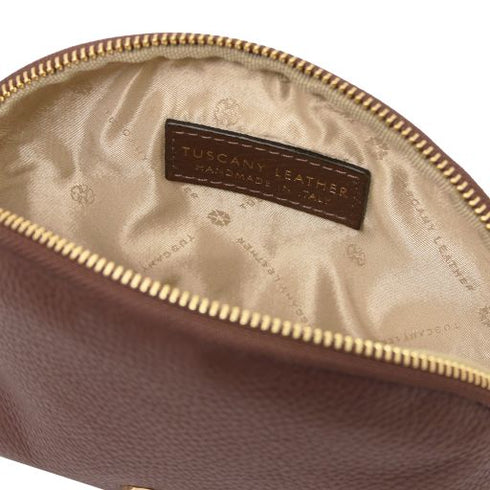 Vera - Soft leather toiletry case